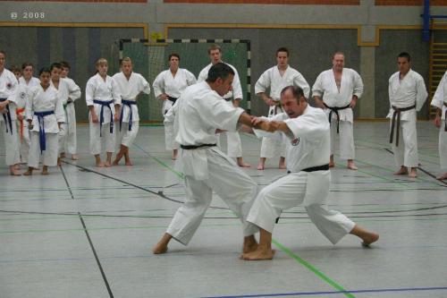 Lehrgang mit Sensei Pino Arcieri 2008 in Zweibrücken (15)